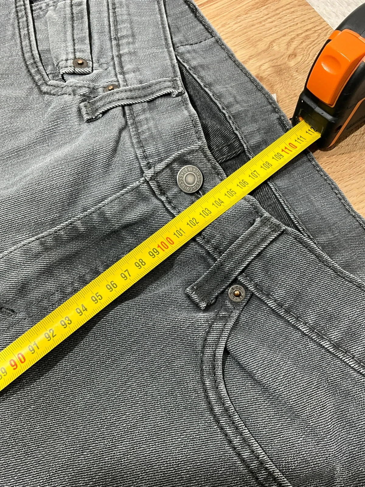 Jean Levi's 541 Coupe Athletic Taper W32 L34 Vintage GrisLvh 244 – photo 15